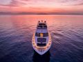 M FIVE Sunseeker 75 Yacht - foredeck shot under the sunset M FIVE Sunseeker 75 Yacht - foredeck shot under the sunset