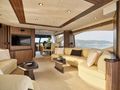 M FIVE Sunseeker 75 Yacht - saloon lounge M FIVE Sunseeker 75 Yacht - saloon lounge