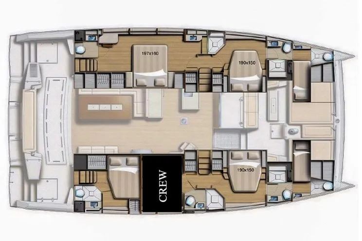 Layout for Yacht layout
