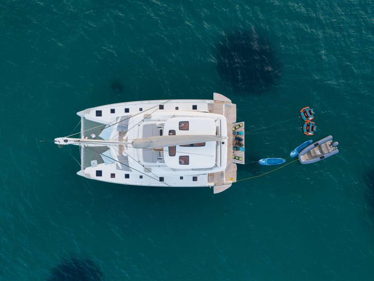 LADY M Lagoon 60 Aerial LADY M Lagoon 60 Aerial