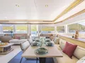 LADY M Lagoon 60 - indoor dining area LADY M Lagoon 60 - indoor dining area