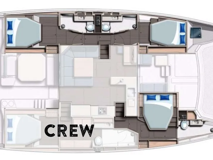 SOMMER Leopard 50 ft - layout SOMMER Leopard 50 ft - layout