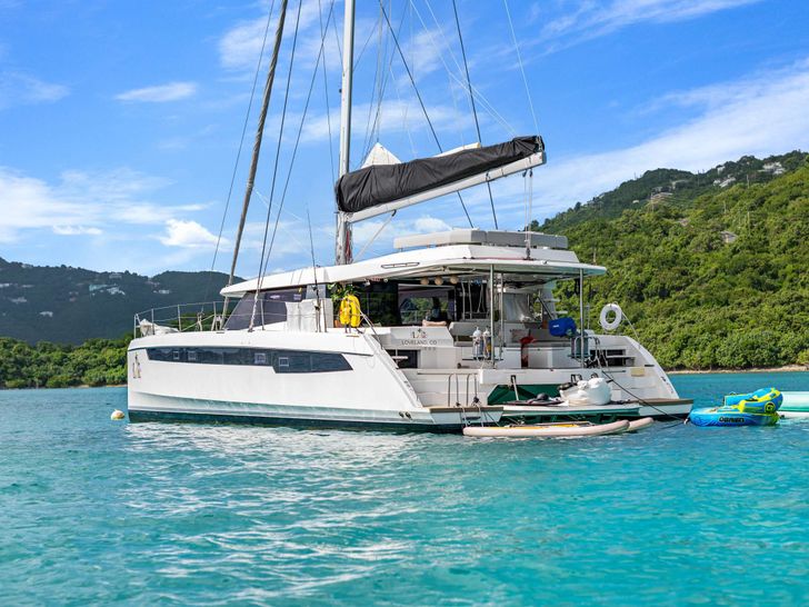 ONE LOVE - Leopard 50 - stern view ONE LOVE - Leopard 50 - stern view