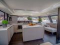MAJESTY OF GREECE Fountaine Pajot Power 67 - galley MAJESTY OF GREECE Fountaine Pajot Power 67 - galley