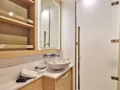 MAJESTY OF GREECE Fountaine Pajot Power 67 - VIP cabin bathroom MAJESTY OF GREECE Fountaine Pajot Power 67 - VIP cabin bathroom