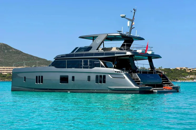 Charter Yacht DOUBLE HAPPINESS - Sunreef 60 Eco Power - 4 Cabins - Olbia - Porto Cervo - La Maddalena - Sardinia - Italy