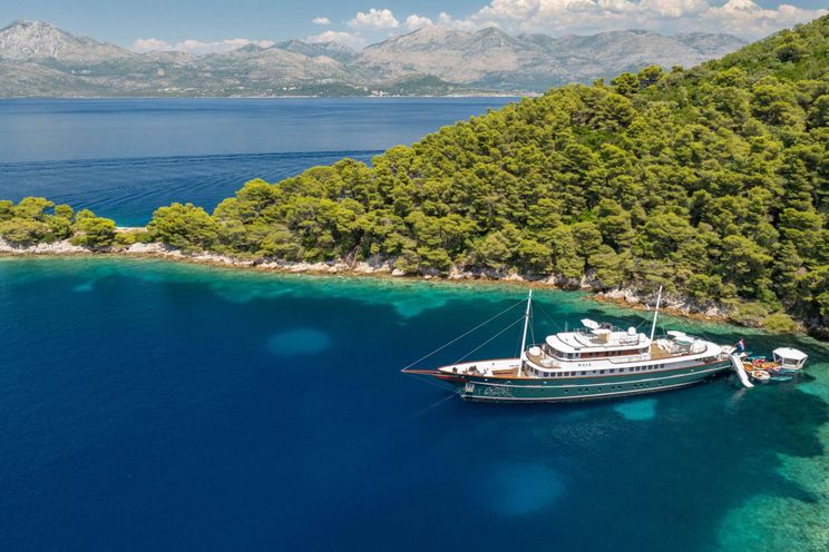 Charter Yacht MAIA - Custom Sailing Yacht 53m - 6 Cabins - Split - Dubrovnik - Hvar - Croatia - Kotor - Montenegro