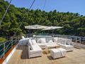 MAIA Custom Sailing Yacht 53m - sundeck lounge MAIA Custom Sailing Yacht 53m - sundeck lounge