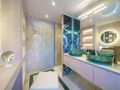 MAIA Custom Sailing Yacht 53m - master cabin bathroom MAIA Custom Sailing Yacht 53m - master cabin bathroom