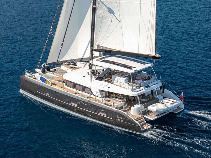 PALOMA - aerial stern view PALOMA - aerial stern view