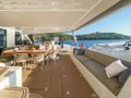 PALOMA Lagoon Sixty 5 - aft deck PALOMA Lagoon Sixty 5 - aft deck