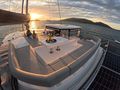 LIQUID COCONUT Leopard 45 - flybridge under the sunset LIQUID COCONUT Leopard 45 - flybridge under the sunset