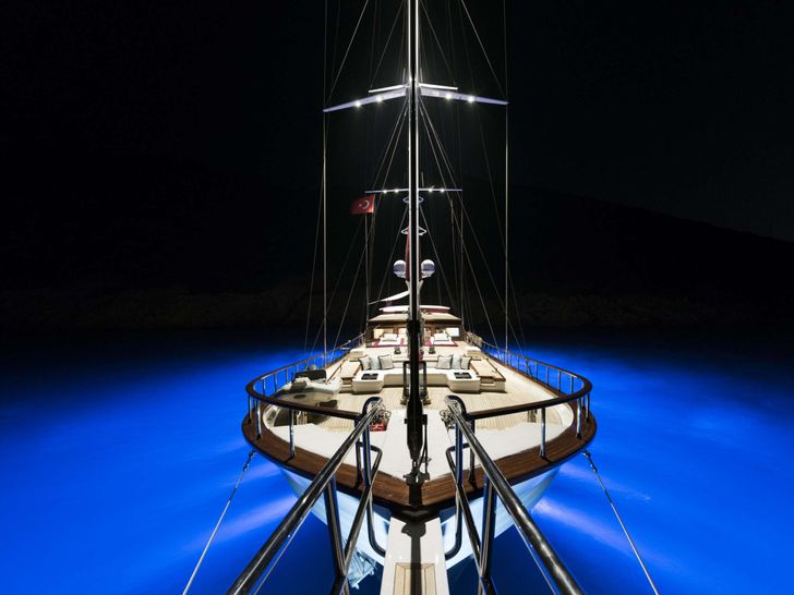 THAT'S AMORE Bodrum Shipyard 42m - at night THAT'S AMORE Bodrum Shipyard 42m - at night
