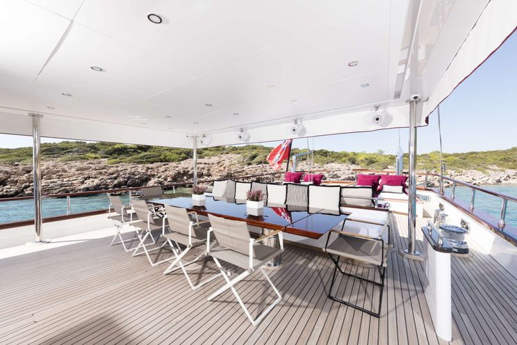 Charter Yacht THAT'S AMORE - Bodrum Shipyard 42m - 6 Cabins - Rhodes - Athens - Mykonos - Paros - Cyclades - Greece