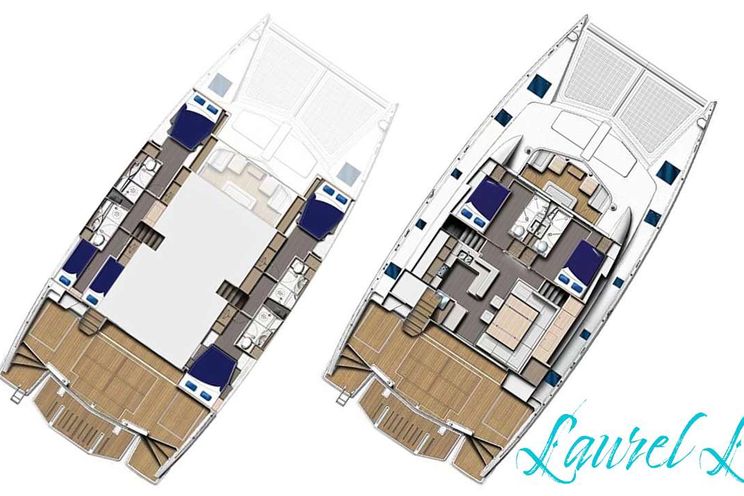 Layout for LAUREL LEE Leopard 58 - layout