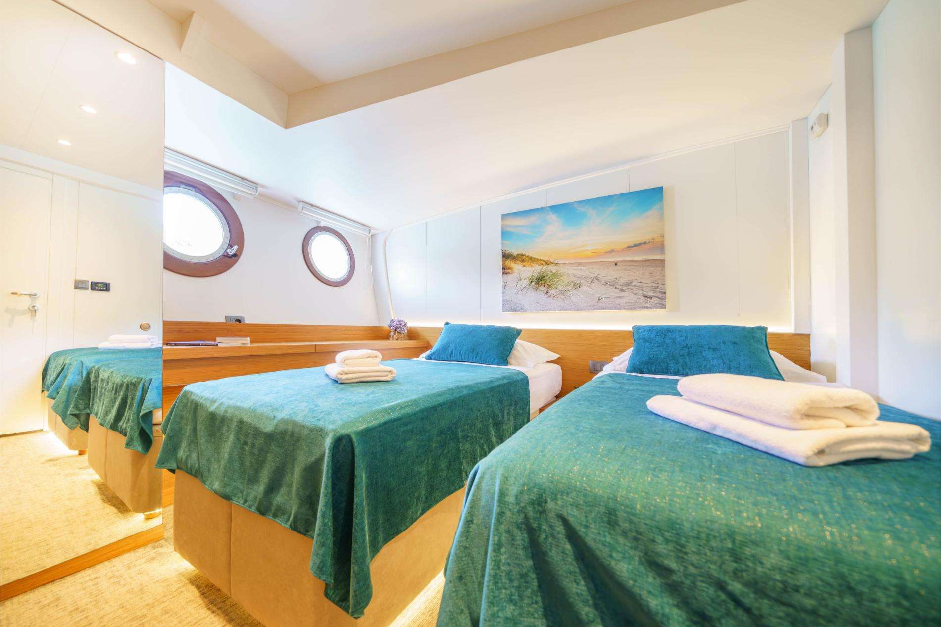 GREEN RAY Custom Gulet 28m - twin cabin