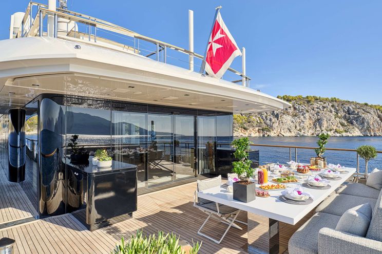 Charter Yacht LA PELLEGRINA 1 - Couach 5000 Fly - 6 Cabins - Athens - Mykonos - Paros - Cyclades - Greece