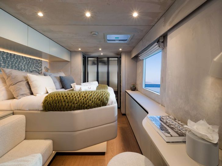 AHALYA Sunreef 60 - master cabin AHALYA Sunreef 60 - master cabin