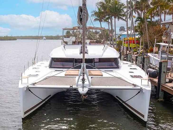 REMEDY Fountaine Pajot Ipanema 58 - bow view REMEDY Fountaine Pajot Ipanema 58 - bow view