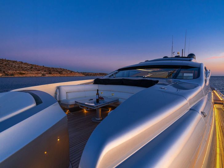 ONE Pershing 90 - foredeck lounge ONE Pershing 90 - foredeck lounge