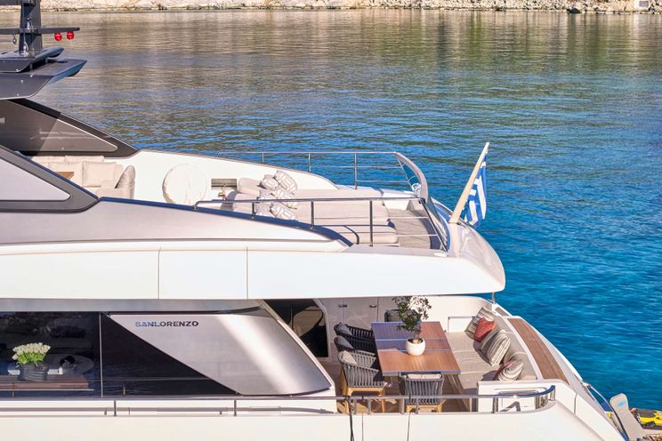 Charter Yacht AKASTI - Sanlorenzo SL86 - 4 Cabins - Athens - Mykonos - Paros - Cyclades - Greece