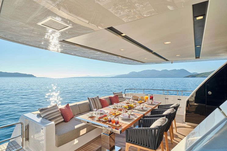 Charter Yacht AKASTI - Sanlorenzo SL86 - 4 Cabins - Athens - Mykonos - Paros - Cyclades - Greece