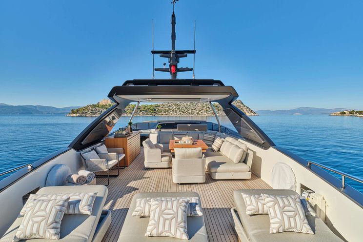 Charter Yacht AKASTI - Sanlorenzo SL86 - 4 Cabins - Athens - Mykonos - Paros - Cyclades - Greece