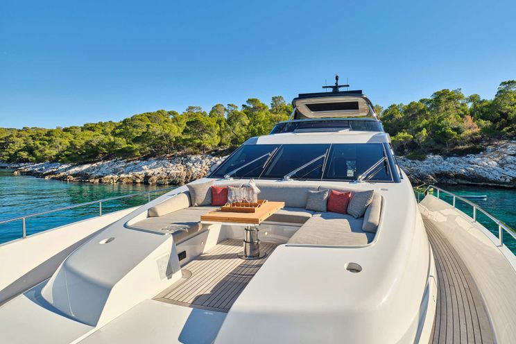 Charter Yacht AKASTI - Sanlorenzo SL86 - 4 Cabins - Athens - Mykonos - Paros - Cyclades - Greece