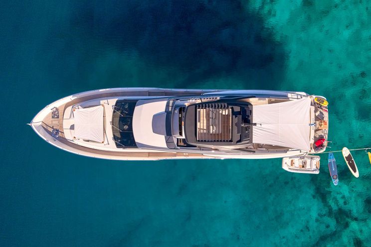 Charter Yacht AKASTI - Sanlorenzo SL86 - 4 Cabins - Athens - Mykonos - Paros - Cyclades - Greece