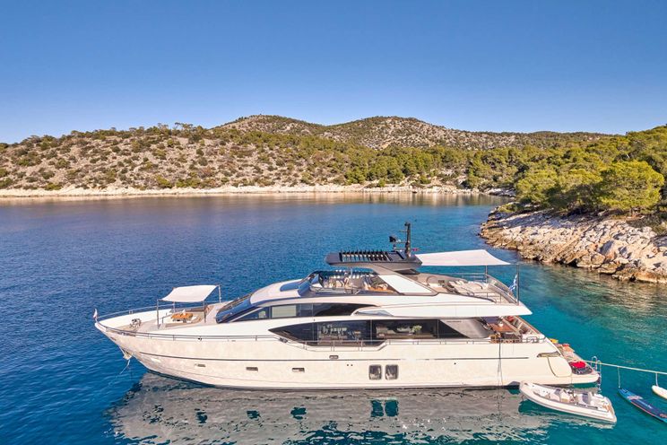 Charter Yacht AKASTI - Sanlorenzo SL86 - 4 Cabins - Athens - Mykonos - Paros - Cyclades - Greece
