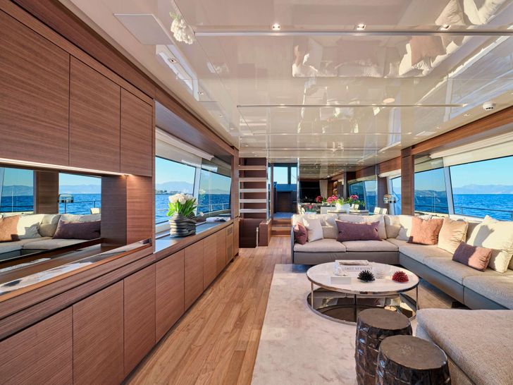 AKASTI Sanlorenzo SL86 - saloon AKASTI Sanlorenzo SL86 - saloon