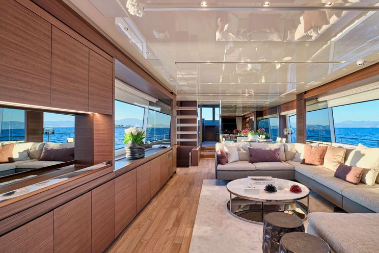 Charter Yacht AKASTI - Sanlorenzo SL86 - 4 Cabins - Athens - Mykonos - Paros - Cyclades - Greece