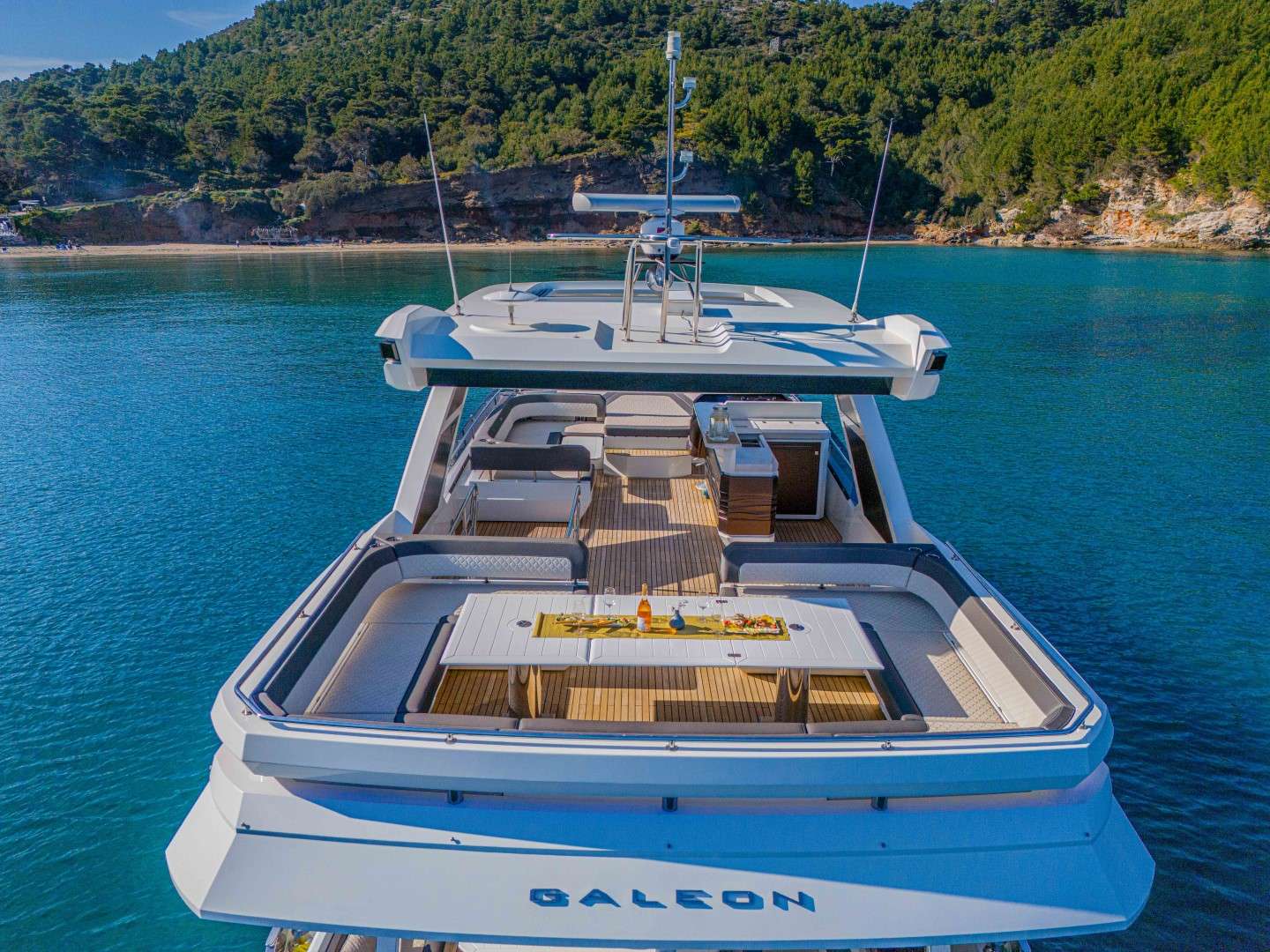Charter Yacht PARADISE - Galeon 680 Fly - 4 Cabins - Kotor - Tivat - Budva - Montenegro - Croatia