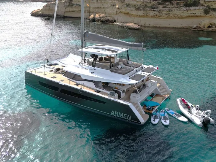 ARMEN at anchor ARMEN at anchor