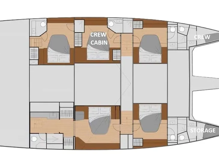Yacht layout Yacht layout