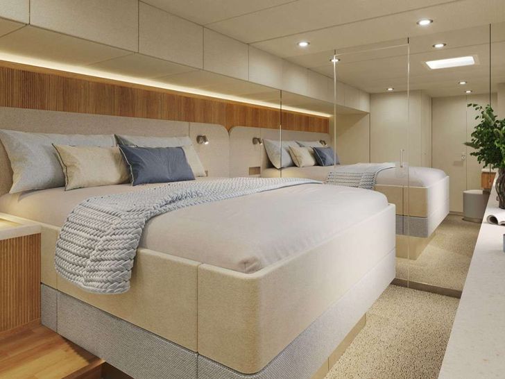 MyMaria Sunreef 60 - master cabin MyMaria Sunreef 60 - master cabin