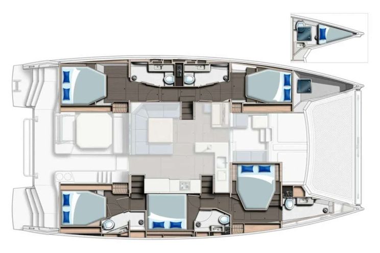 Layout for BERESHIT Leopard 50 - layout
