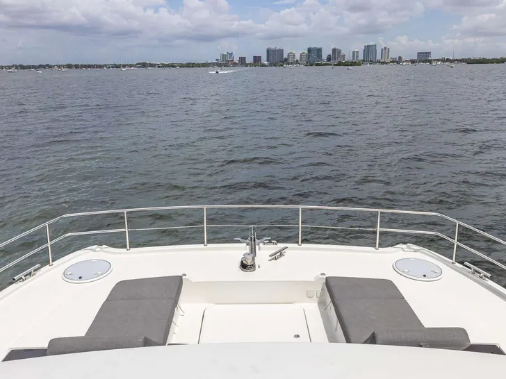 HAPPY PLACE Fountaine Pajot MY6 - View From Foredeck HAPPY PLACE Fountaine Pajot MY6 - View From Foredeck