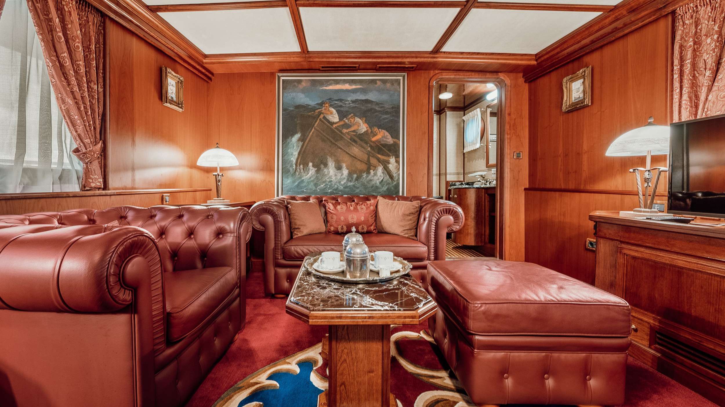 SEAGULL II Uljanik 50m - main saloon lounge