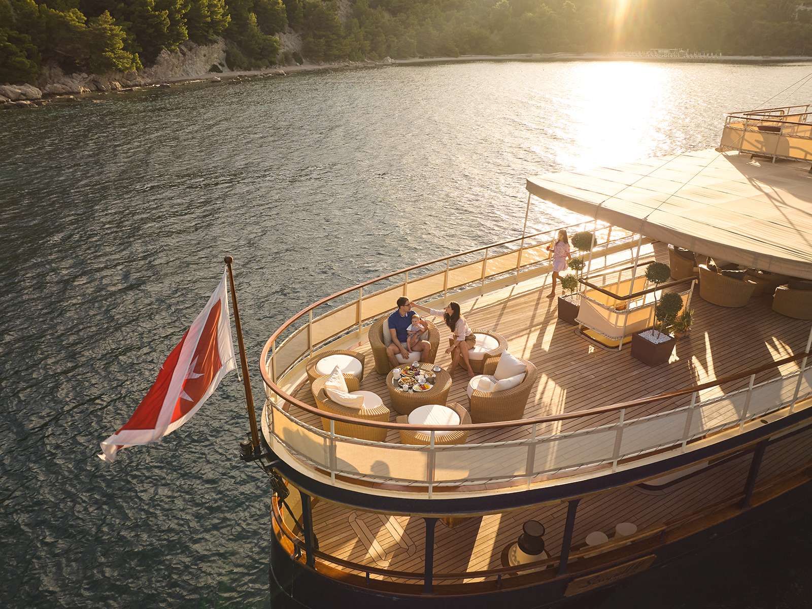 SEAGULL II Uljanik 50m - sky deck aft