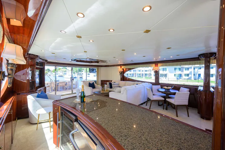 Charter Yacht LADY KRISTINA - Lazzara 112 - 5 Cabins - Nassau - Exumas - Bahamas