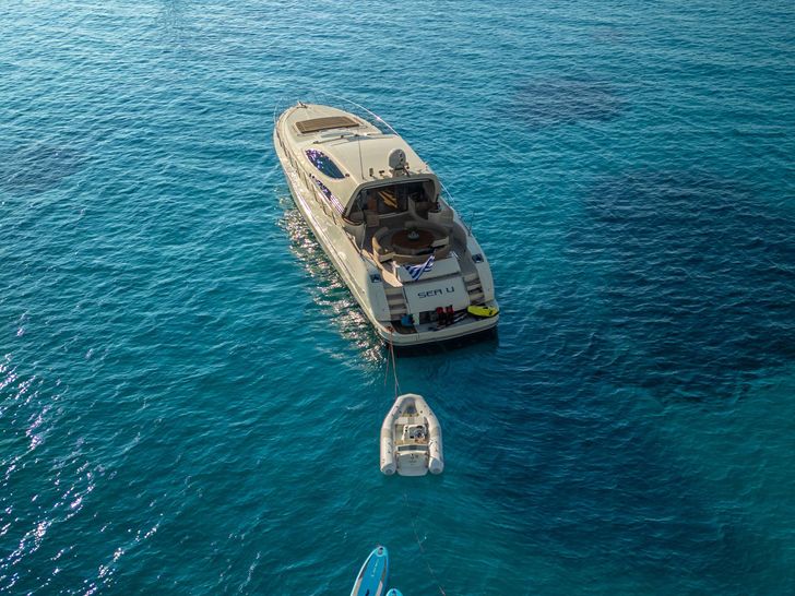 SEA U Riva Splendida 72 - anchored with the tender SEA U Riva Splendida 72 - anchored with the tender