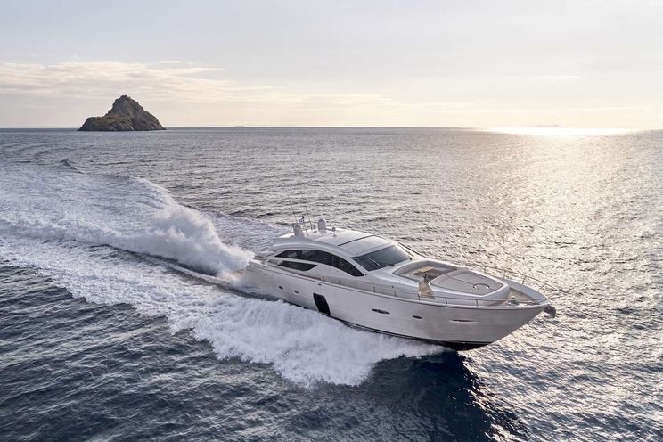 Charter Yacht FOR EVER - Pershing 80 - 4 Cabins - Athens - Mykonos - Paros - Cyclades - Greece