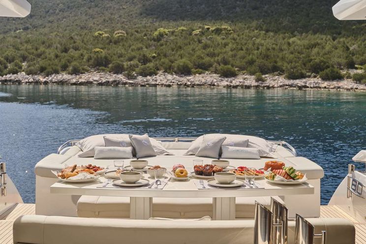 Charter Yacht FOR EVER - Pershing 80 - 4 Cabins - Athens - Mykonos - Paros - Cyclades - Greece