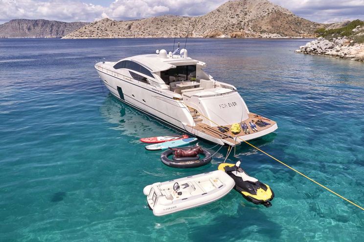 Charter Yacht FOR EVER - Pershing 80 - 4 Cabins - Athens - Mykonos - Paros - Cyclades - Greece