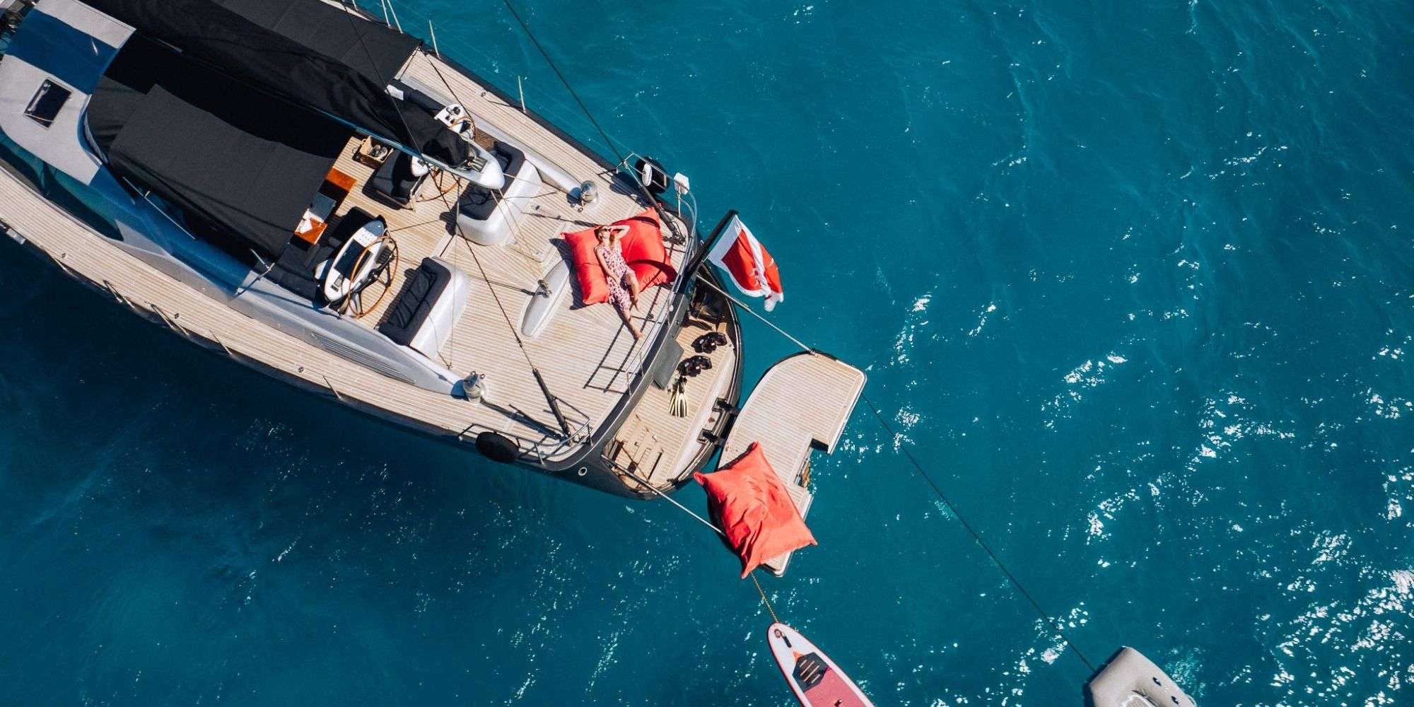 FREE AT LAST Marina 94 - top aft shot