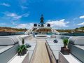 THEION Baglietto 30m - sun deck seating and bronzing areas THEION Baglietto 30m - sun deck seating and bronzing areas