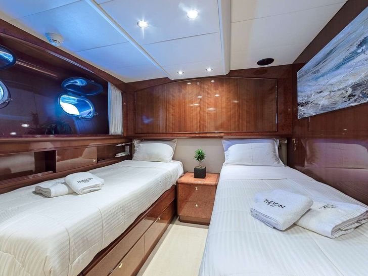 THEION Baglietto 30m - twin cabin THEION Baglietto 30m - twin cabin