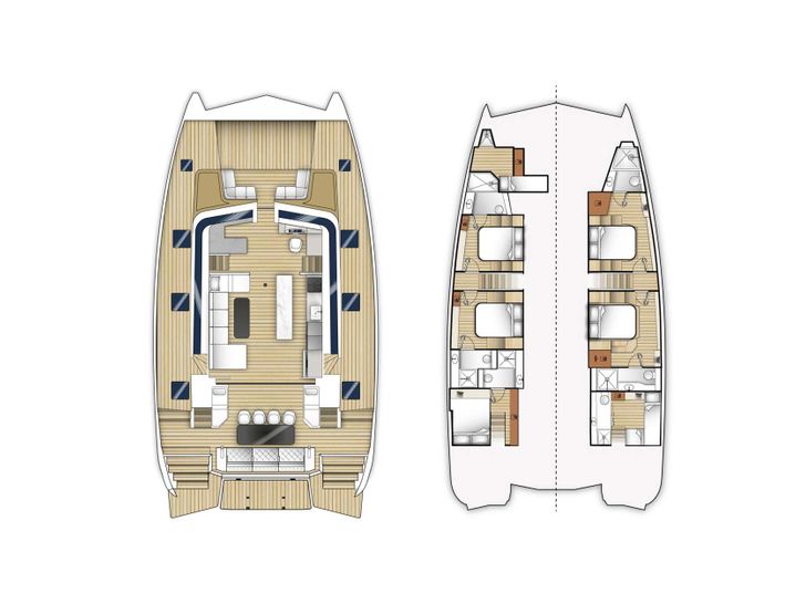 SEABARIT LX Moon Yacht 60 - layout SEABARIT LX Moon Yacht 60 - layout