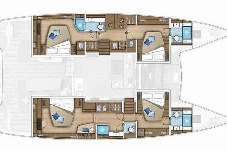 Layout for NOMAD Lagoon 55 - layout